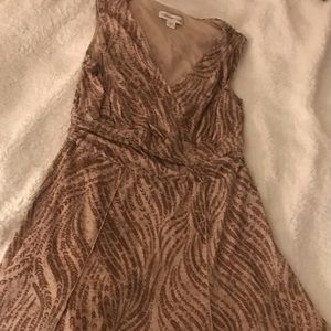 Tan/brown dress